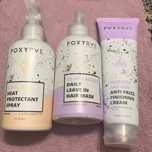 Lot of 3 FoxyBae Hair Products
